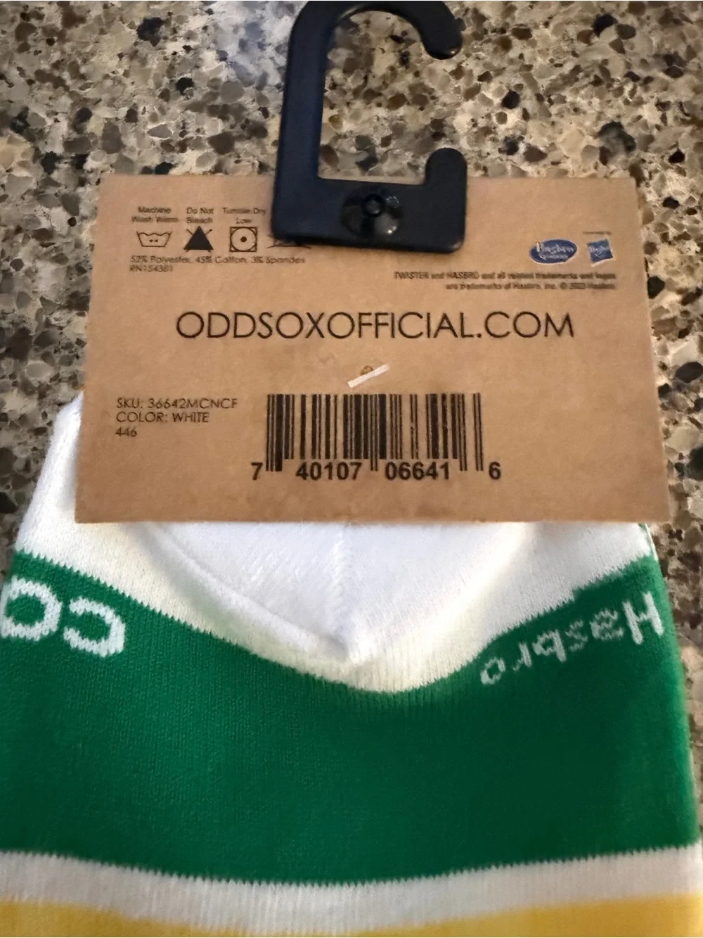 Twister x Odd Sox Cool Socks Crew Socks NWT Men 8-12 Women 10-13